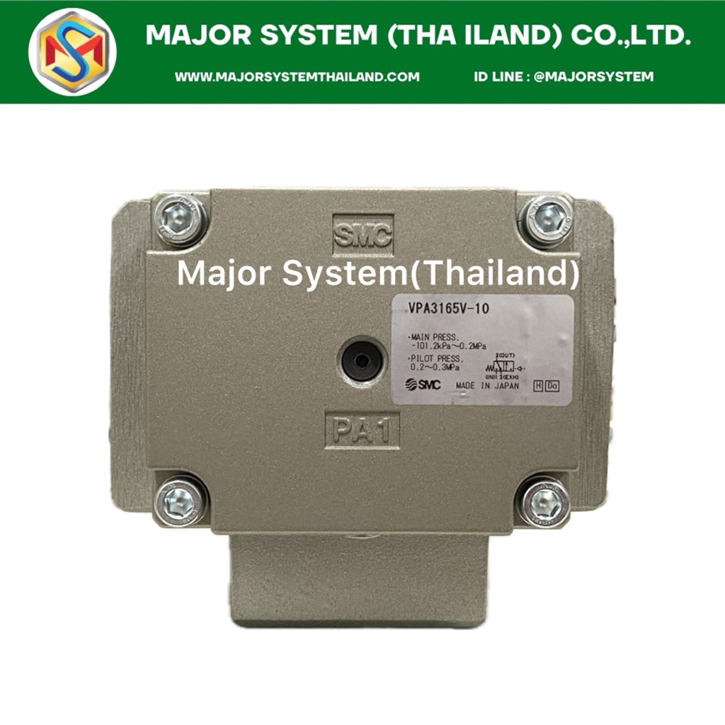 SMC VPA3165V-10 Valve Air Pilot วาล์วลม จำหน่าย SMC วาล์วลมSMC