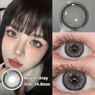 Magister & Realcon คอนแทคเลนส์ ซีรีย์เพชร 14.5mm 6 เดือน แคนดี้บราวน์ คอนแทคเลนส์ส อัลลัวร์เกรย์ คอนแทคเลนส์สีเ