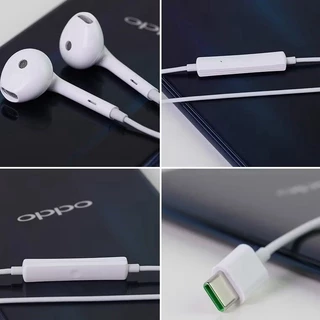 ส่งจากไทย เร็ว1-2 วัน หูฟัง Type-C OPPO Headphone เสียงดี small talk oppo earphone หูฟังไมโครโฟน ช่องเสียบขนาด Type-C
