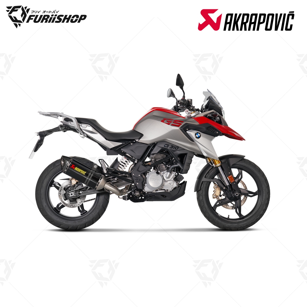 ท่อสูตร/ท่อแต่ง/ท่อไอเสีย Akrapovic Slip on Carbon: for BMW G310GS 2018-2021