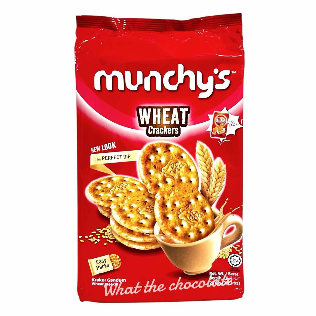 Munchy's Wheat Crackers แครกเกอร์โฮลวีท (276g.)