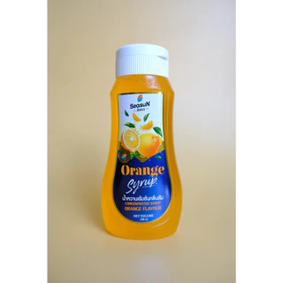 ไซรัปหญ้าหวานสูตร KETO กลิ่นส้ม (ปรับสูตร) ตราสีสรร ขนาด 320 ml.