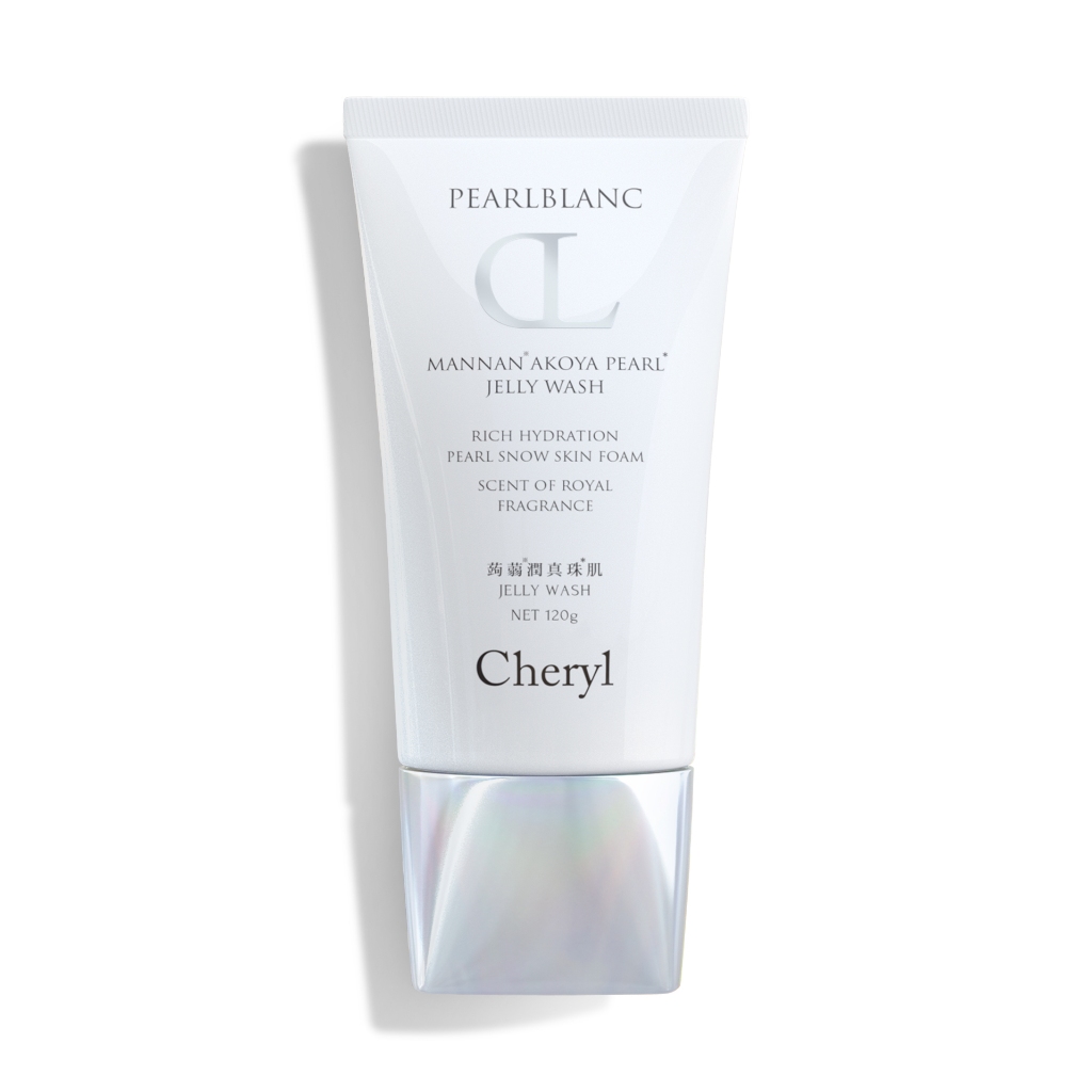 MANNAN AKOYA PEARL JELLY WASH โฟมล้างหน้าสครับ แท้ Japan