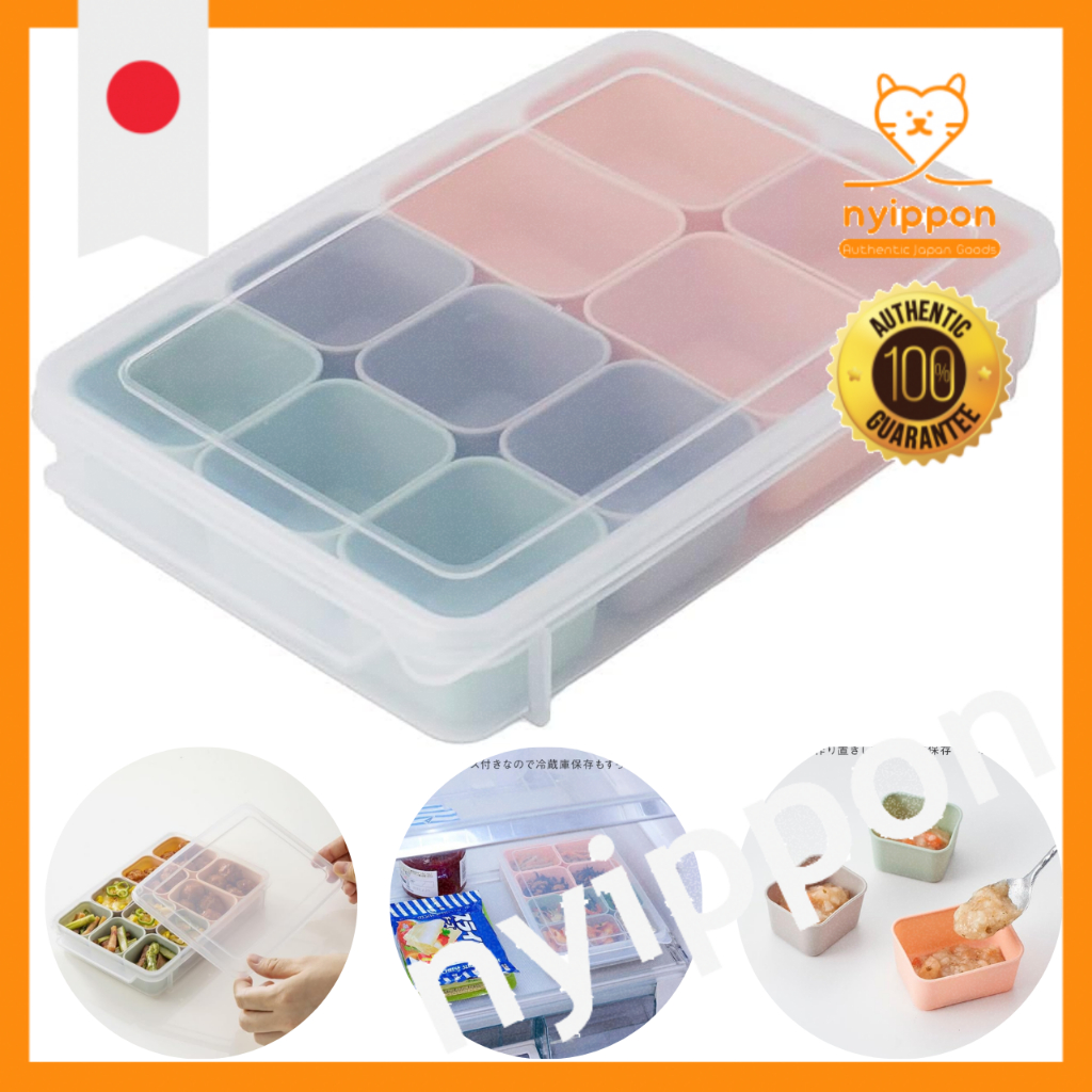 KEYUCA Silicone Cups for Lunch Boxes (4 Large, 6 Small), Side Dish Cups