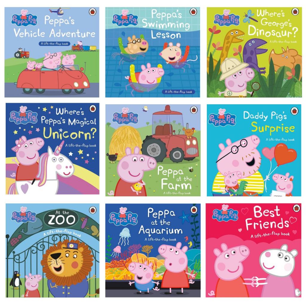Peppa Pig - Lift the Flap Book Series (New Ed)