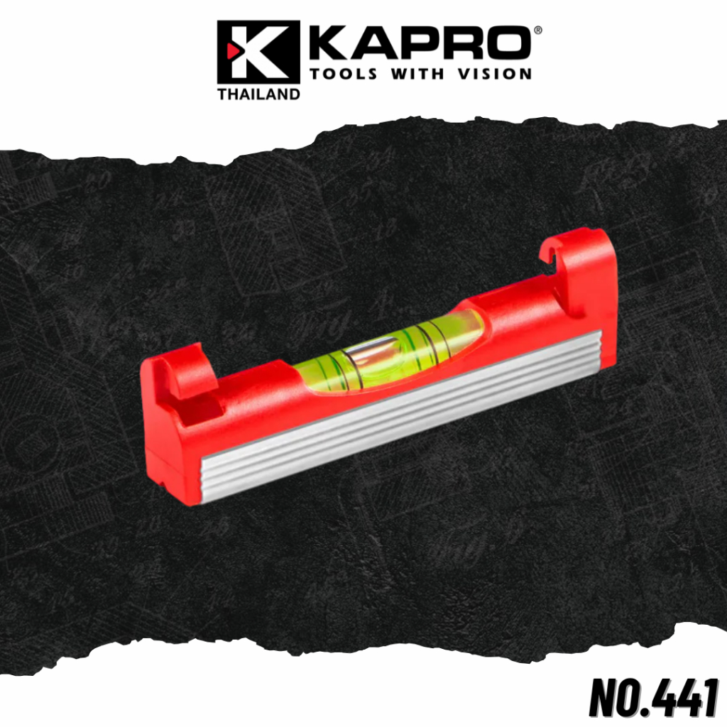 KAPRO ระดับน้ำวัด อลูมิเนียม ขนาด 3 นิ้ว No.441