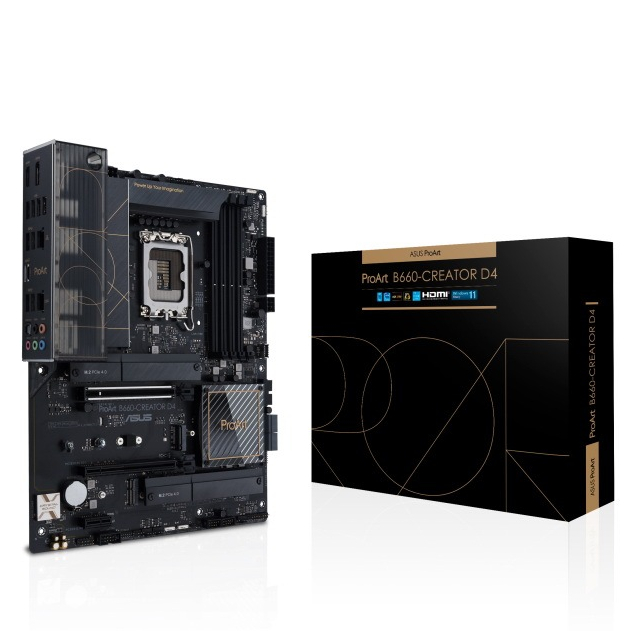 MAINBOARD (เมนบอร์ด) 1700 ASUS PROART B660-CREATOR D4 (DDR4) พร้อมส่ง