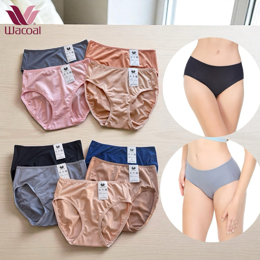 WACOAL กางเกงชั้นในวาโก้ “โซกู๊ด” ทรงเบสิค เนื้อผ้ายืดหยุ่น นิ่ม สวมใส่สบาย กดเลือกแบบในตะกร้า