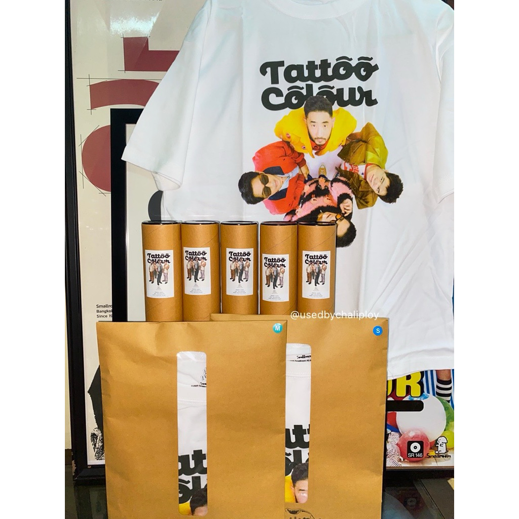 พร้อมส่ง 🔥 เสื้อมาโชว์กล้าม, Poster นักกล้าม (Tattoo Colour)‼️💘🫶🏻