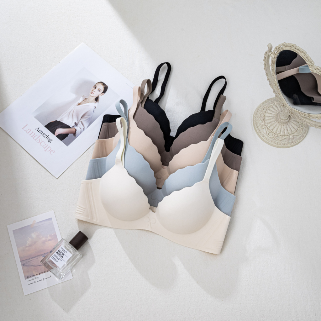 💥TOPLIST💥 (N1004)✨ บราทรงเรียบหรู สวมใส่สบาย อกชิดดูเป็นธรรมชาติ ✨ - รูปที่ 2