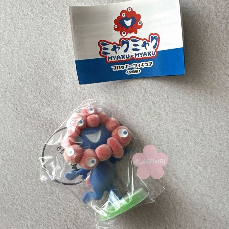 (ส่งตรงจากญี่ปุ่น) EXPO2025 Osaka Expo Myakumyaku Flocked Figure (Balance Pose)