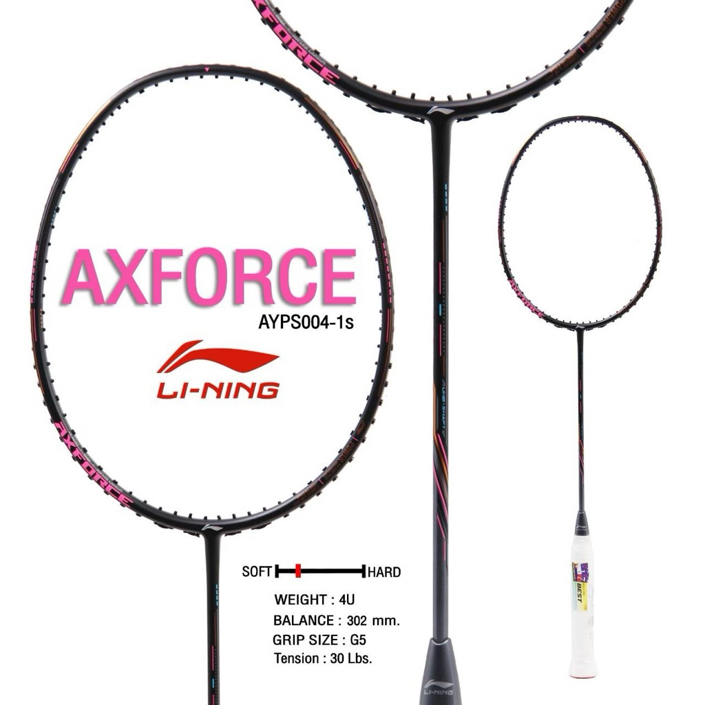LI-NING ไม้แบดมินตัน รุ่น Axforce 80 (รับประกันจากLining Thailand) | Tai Shan Badminton