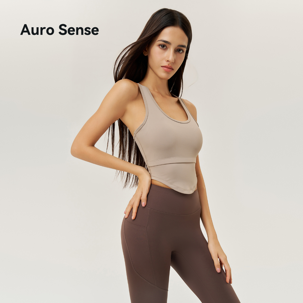 Auro Sense เสื้อชั้นในกีฬา มืออาชีพ ที่มีฟังก์ชั่น ดูดซับแรงกระแทก ซึ่งช่วยลด การสั่นของ หน้าอก เหมาะสำหรับ เล่นกีฬา