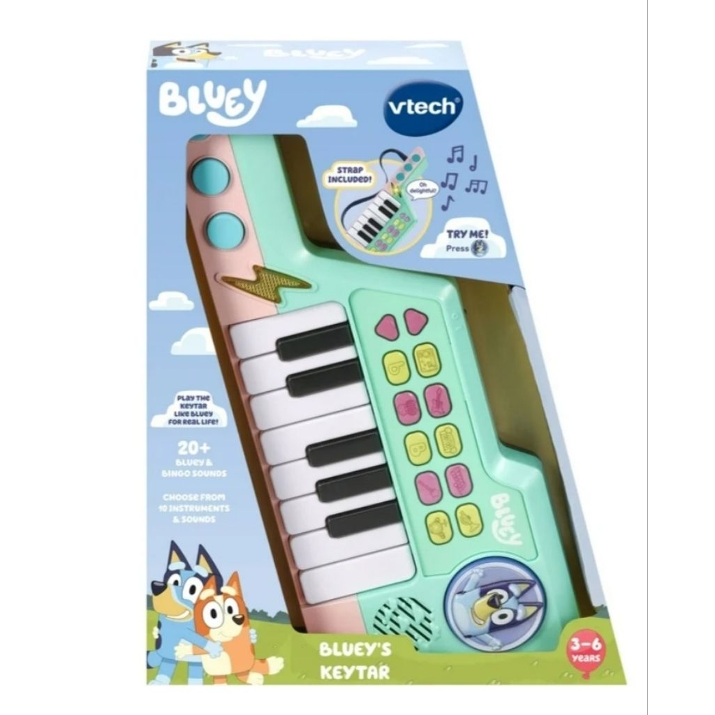 ❤️(พร้อมส่ง)​❤️ของแท้จากอเมริกา​ VTech Bluey Bluey's Keytar
