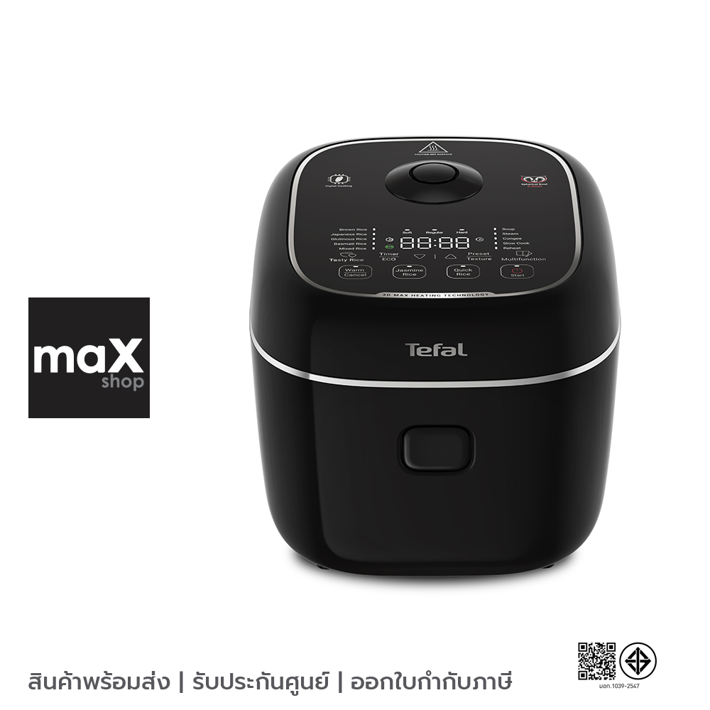 Tefal หม้อหุงข้าว ขนาด 1.8 ลิตร DELIRICE MAX RK7778 รุ่น RK7778T0