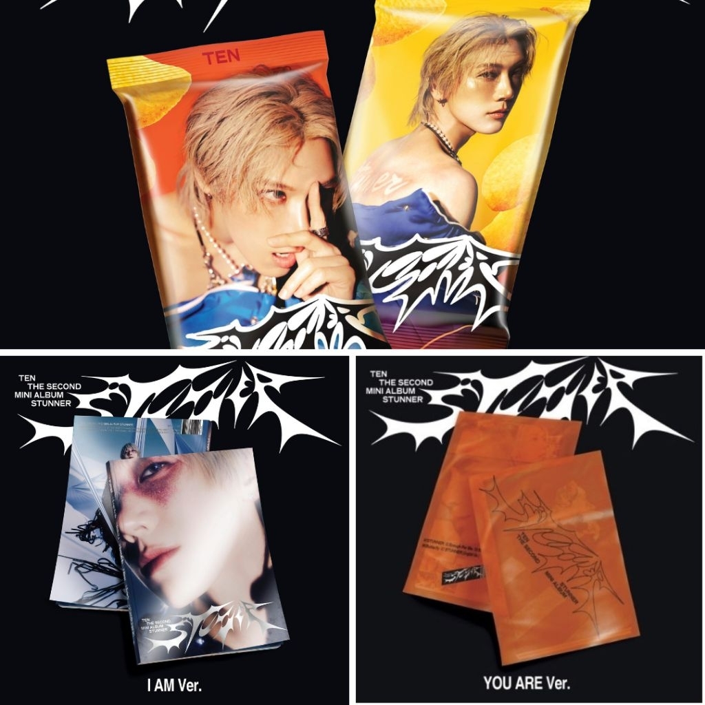 อัลบั้ม TEN - STUNNER (บั้มไม่แกะ)(บั้มแกะ=ได้ของครบเลือกการ์ดได้)