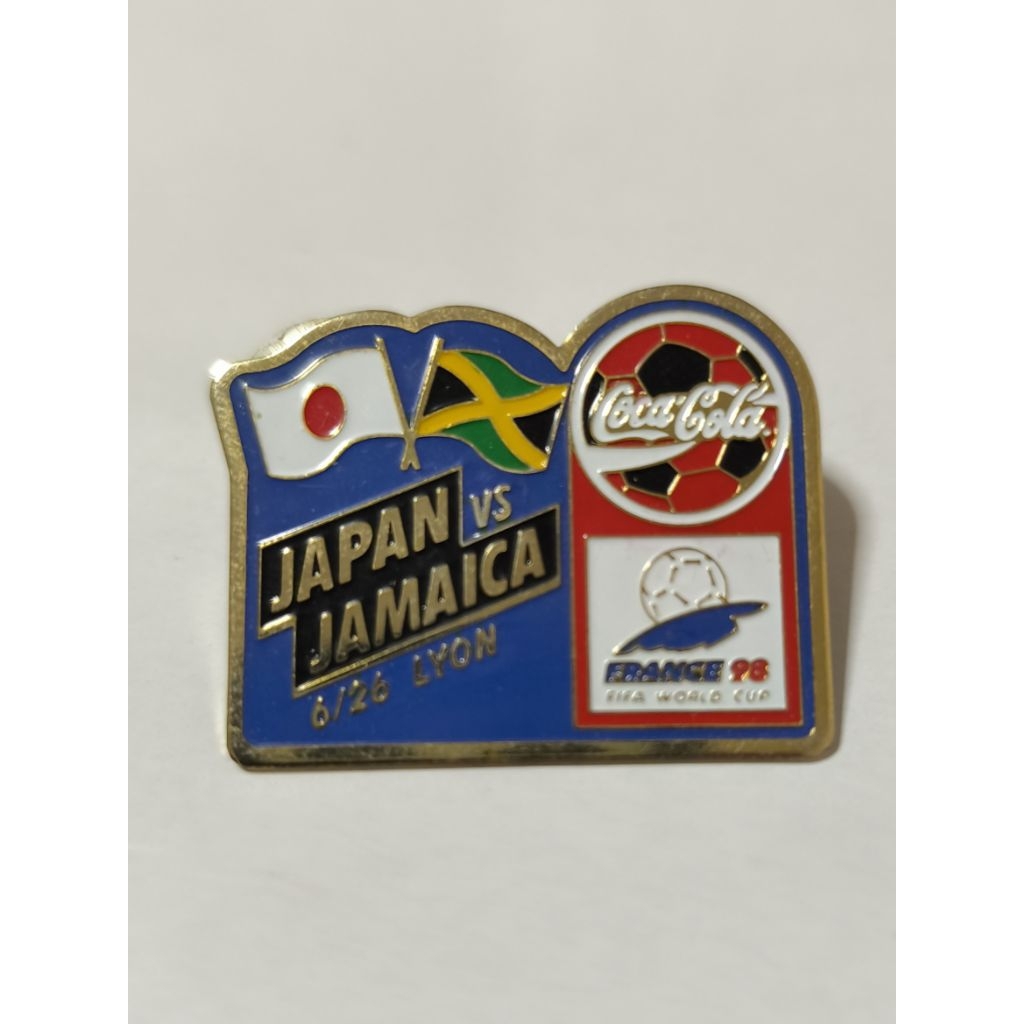ของสะสมโค้ก Pin ที่ระลึก FRANCE 98 FIFA WORLD CUP