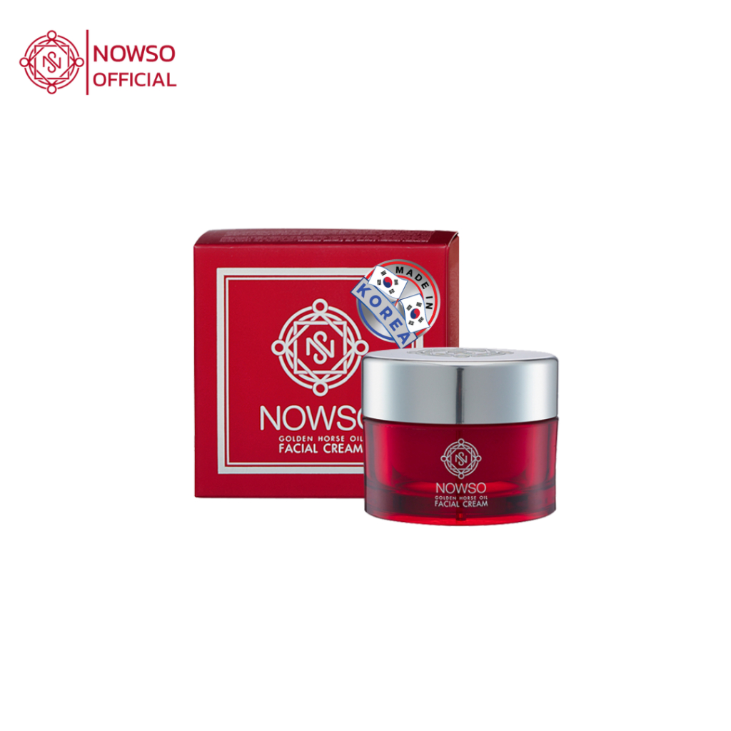 NOWSO Golden Horse oil cream 1 กระปุก นาวโซ ครีมน้ำมันม้าทองคำ ผลิตและนำเข้าจากประเทศเกาหลี