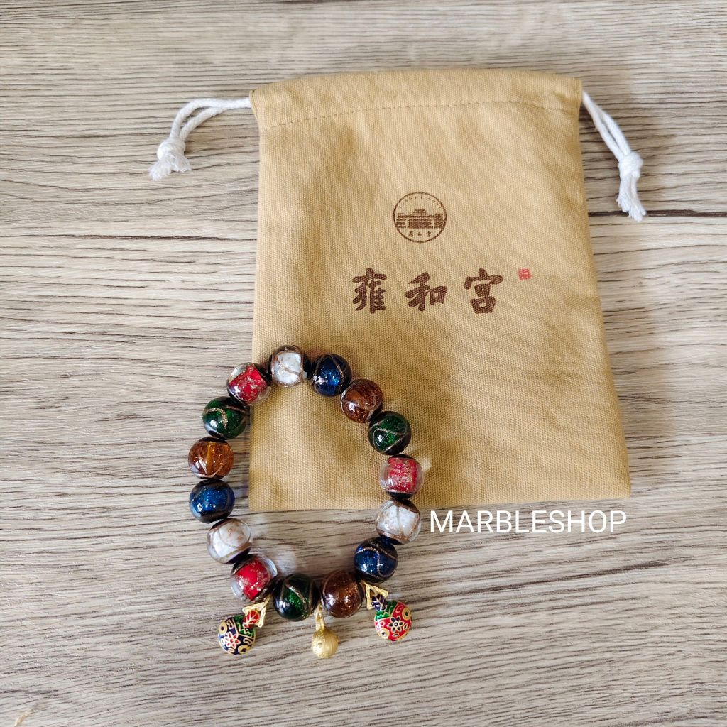 (พร้อมส่งจากไทย) กำไลธูปหอมวัดยงเหอกง 雍和宫 YongHeGong เมืองปักกิ่ง ประเทศจีน โชคลาภ เงินทอง สุขภาพ - รูปที่ 5