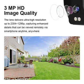 Vstarcam CS3 ใหม่ล่าสุด 2025 กล้องวงจรปิดไร้สาย ความละเอียด 3MP(1296P) Outdoor มีAI+ คนตรวจจับสัญญาณเตือน