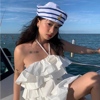 🩷sexy baby🩷หมวกกะลาสีเรือ หมวกสวมบทบาท หมวกยูนิฟอร์ม สำหรับผู้หญิง เครื่องประดับแฟชั่น ส่งไวจากไทย