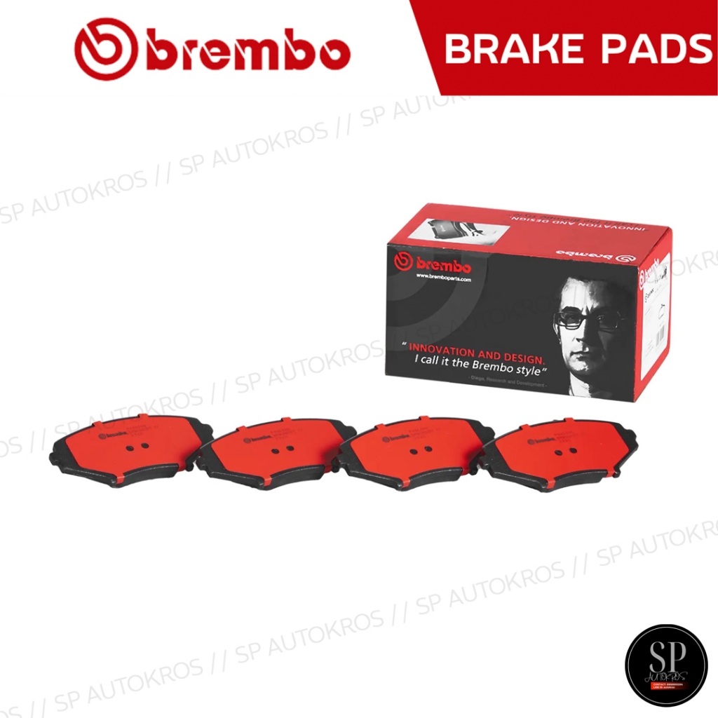 BREMBO ผ้าเบรกหน้า - หลัง MAZDA RX-8 ปี 03-12 / P49 034 / P49 035