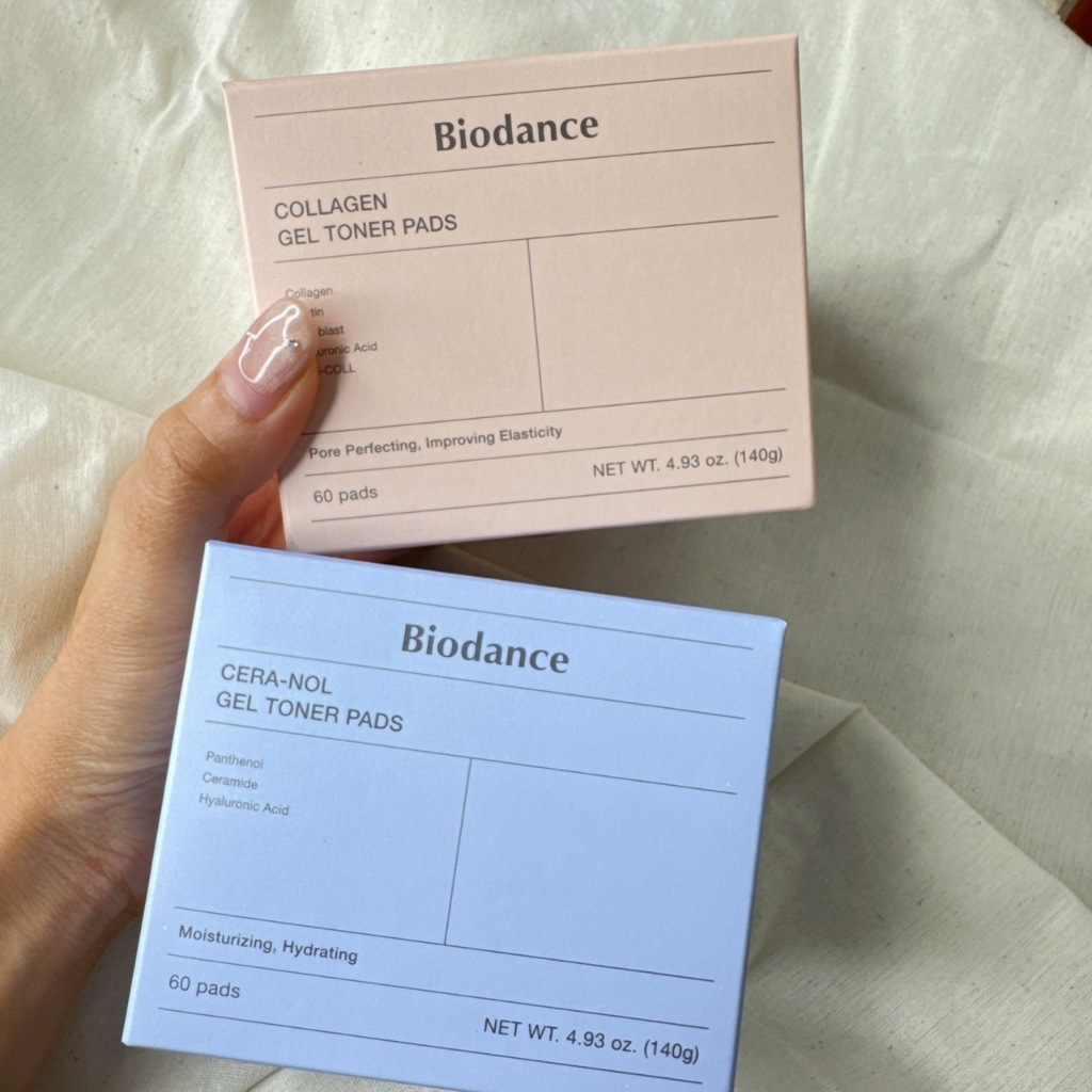 ⚡️Sale⚡️แท้100%⚡️ Biodance Collagen  / Cera-nol Gel Toner Pads 60pads 140g โทนเนอร์แพด #14