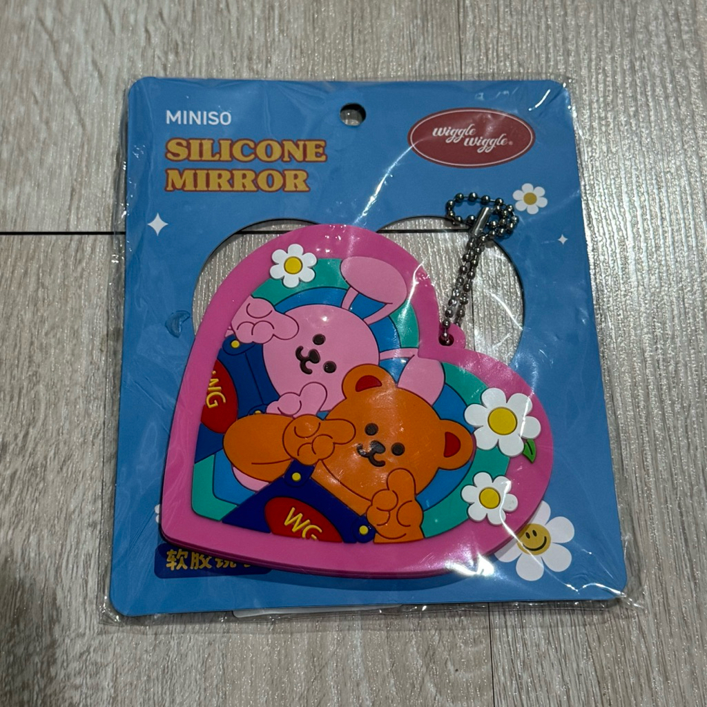 Wiggle Wiggle X Miniso mirror Miniso China ของแท้ พร้อมส่ง