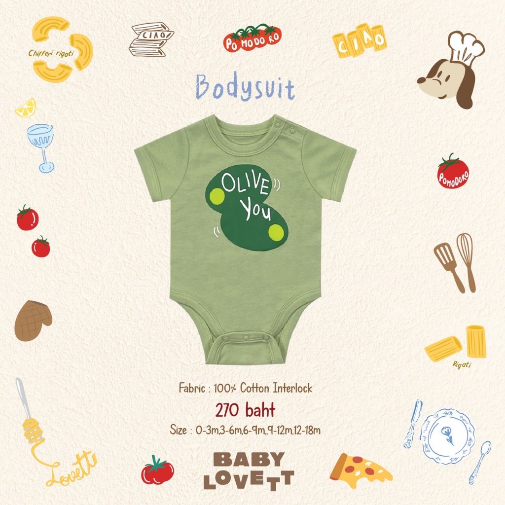 29 Bon Appétit Baby - Bodysuit