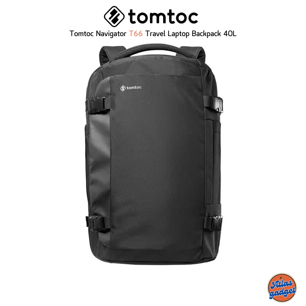Tomtoc Navigator T66 Travel Laptop Backpack 40L กระเป๋าเป้สะพายหลัง สำหรับใส่ MacBook, Laptop 17 inc