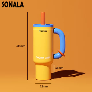 แก้วเก็บความเย็น ถ้วยฉนวนสแตนเลส 304 สูญญากาศ 1200ML
