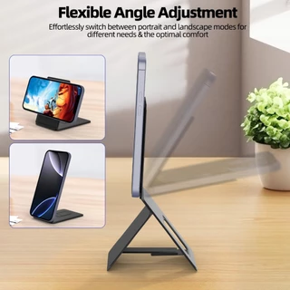 GOOJODOQ Phone Holder BD3010 ขาตั้งโทรศัพท์มือถือ ดูดแม่เหล็ก พับได้ ปรับมุมได้ หนัง ที่ตั้งโทรศัพท์