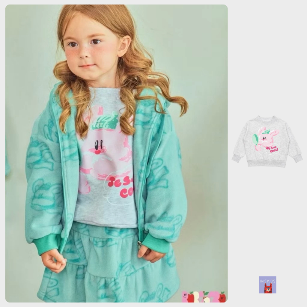 Clearance」【พร้อมส่ง】IRIS KIDS l IKS24830-IKK2481-IKP24830-IKJ24830-IKS24831 Ski rabbit เสื้อผ้าเด็ก