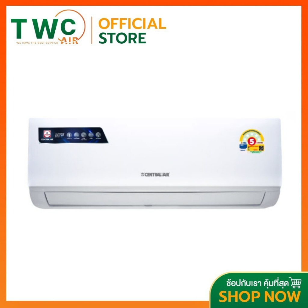 CENTRAL AIR แอร์ติดผนังระบบ FIXED SPEED รุ่น MFE-SERIES ขนาด 9300-25000 BTU