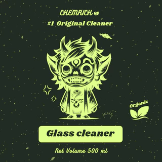 500ml น้ำยาล้างภาชนะแก้ว ออร์แกนิค ไม่ต้องขัด ไม่ต้องผสมเกลือเพิ่ม น้ำยาทำความสะอาด / glass cleaner