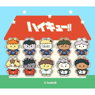 (Sticker flake) แฟนอาร์ต : HAIKYUU สติกเกอร์กระต่ายไฮคิว ขนาด 5 cm