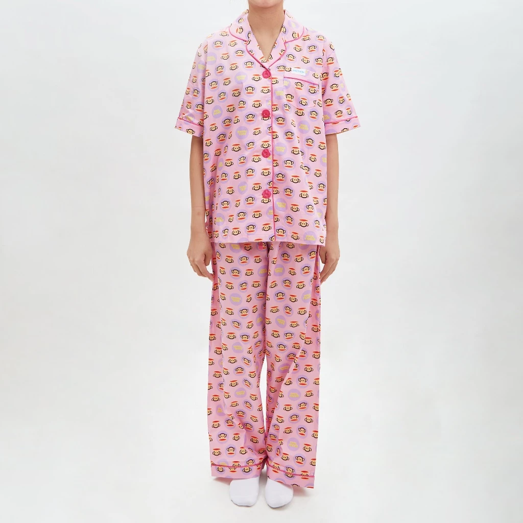 PAUL FRANK ชุดนอนกางเกงขายาวใส่ได้ทั้งชายและหญิง CLASSIC JULIUS PANTS SET 2025