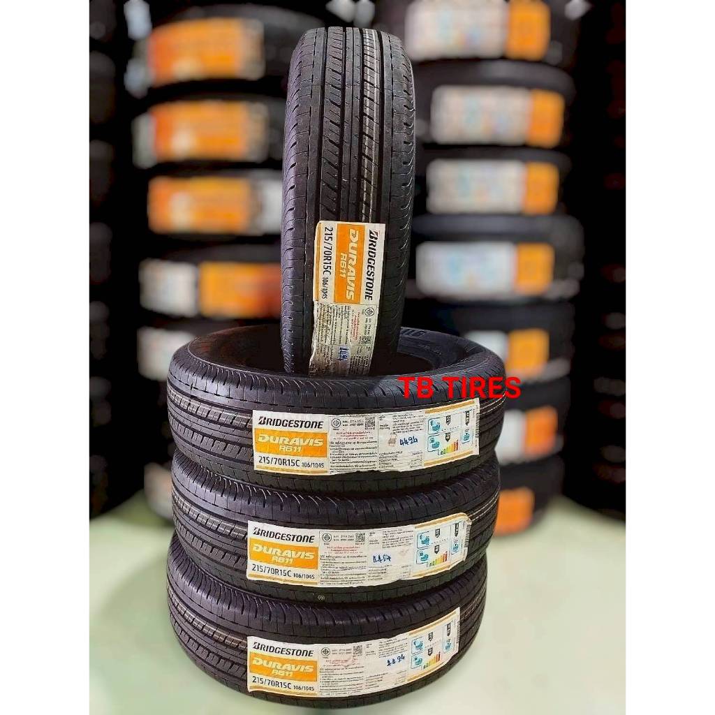 ยางรถยนต์ 215/70R15 R611 DURAVIS	BRIDGESTONE (ยางใหม่ค้างปี 2023-2025)