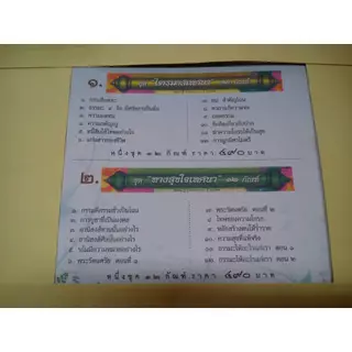 กัณฑ์เทศน์นิทานธรรมบท มี ชุด 1- 9 ของ มหาทวี เขื่่อนแก้ว