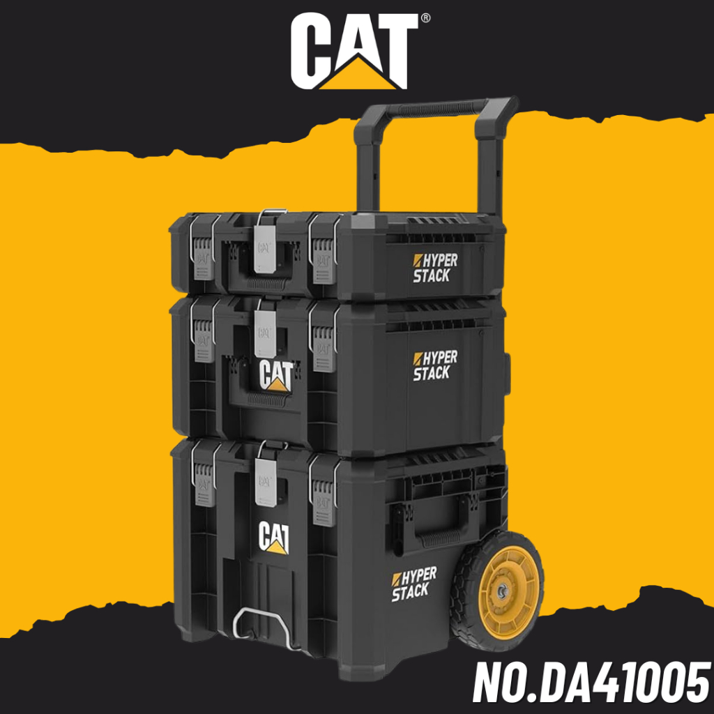 ชุดกล่องเครื่องมือมีล้อลาก  No.DA41005  CAT powertool