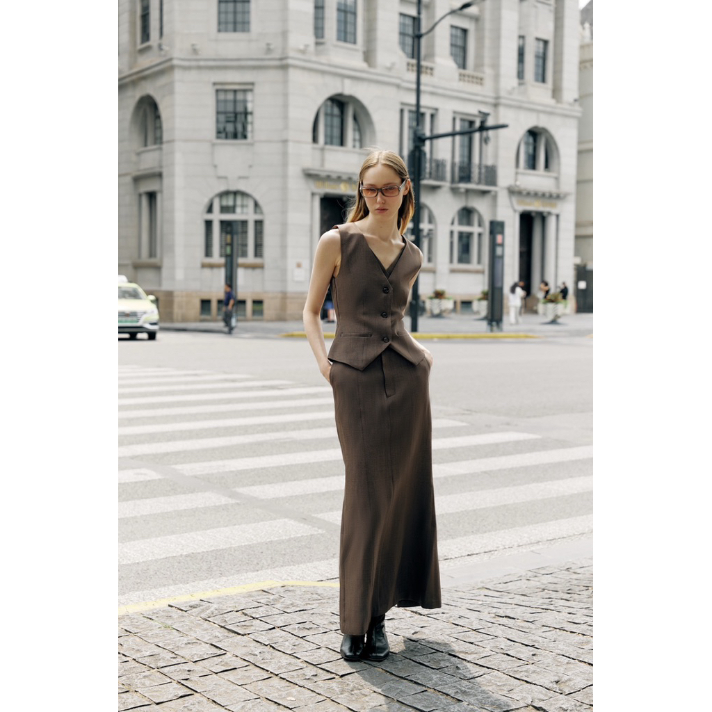 Threep - Flow skirt (3 Colors) เฉพาะกระโปรง