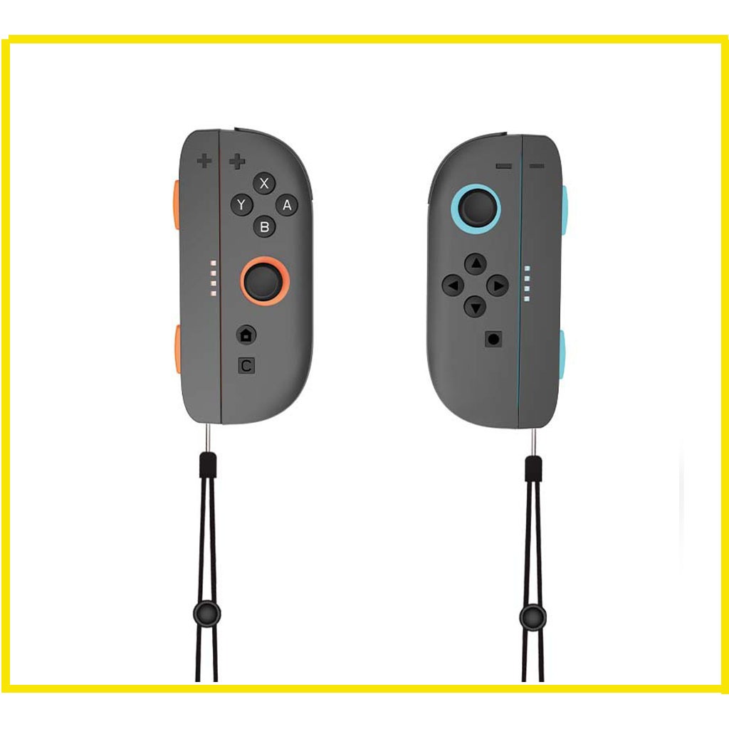 Nintendo Switch 2  Strap สายคล้องมือแบบจับซ้ายและขวา Switch2 แพ็ค 2 ชิ้น