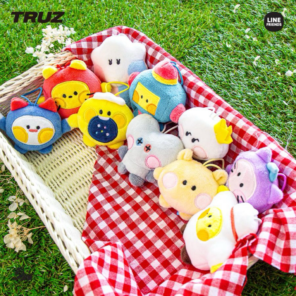 พร้อมส่ง TRUZ MININI FINGER PUPPET KEYRING 🤍