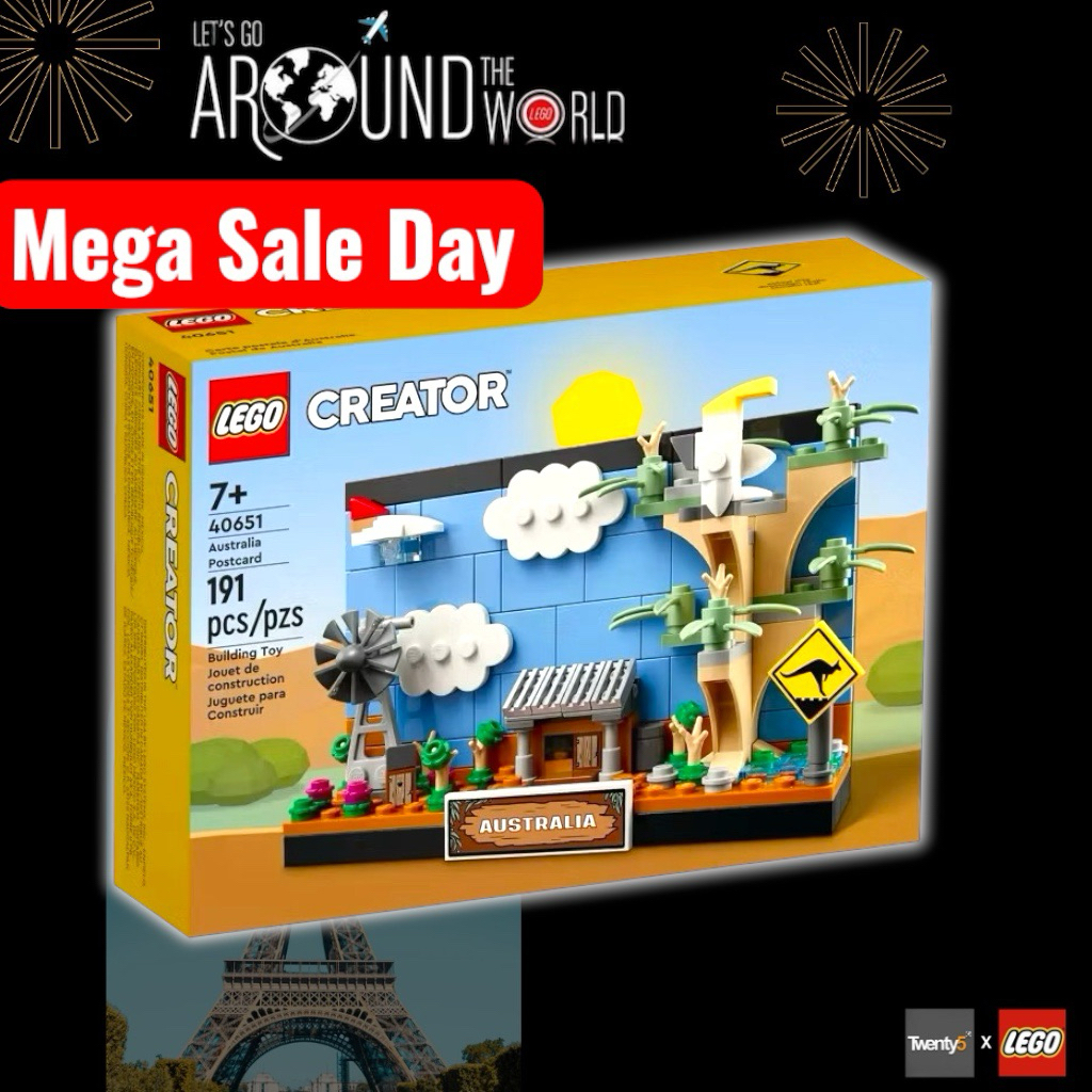 Lego 40651 Australia Postcard เลโก้ของใหม่ ของแท้ 100%