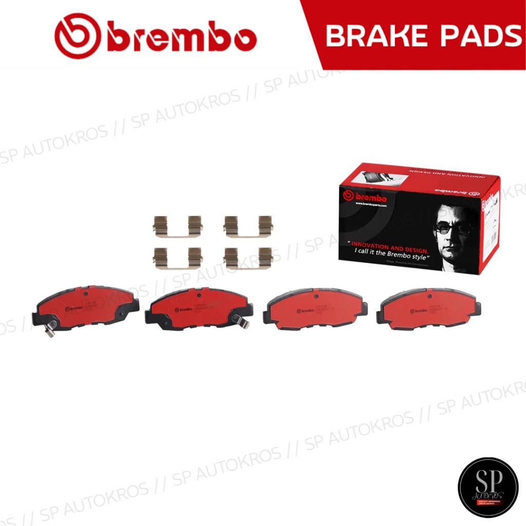 BREMBO ผ้าเบรกหน้า - หลัง ACCORD G5 (2.0 2.2)/ Rover 623 ปี 94-97 / P28 042N / P28 027N