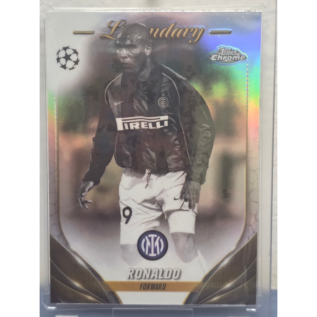 การ์ดฟุตบอล Ronaldo (Forword) ของแท้100% ภาพถ่ายจากสินค้าจริง