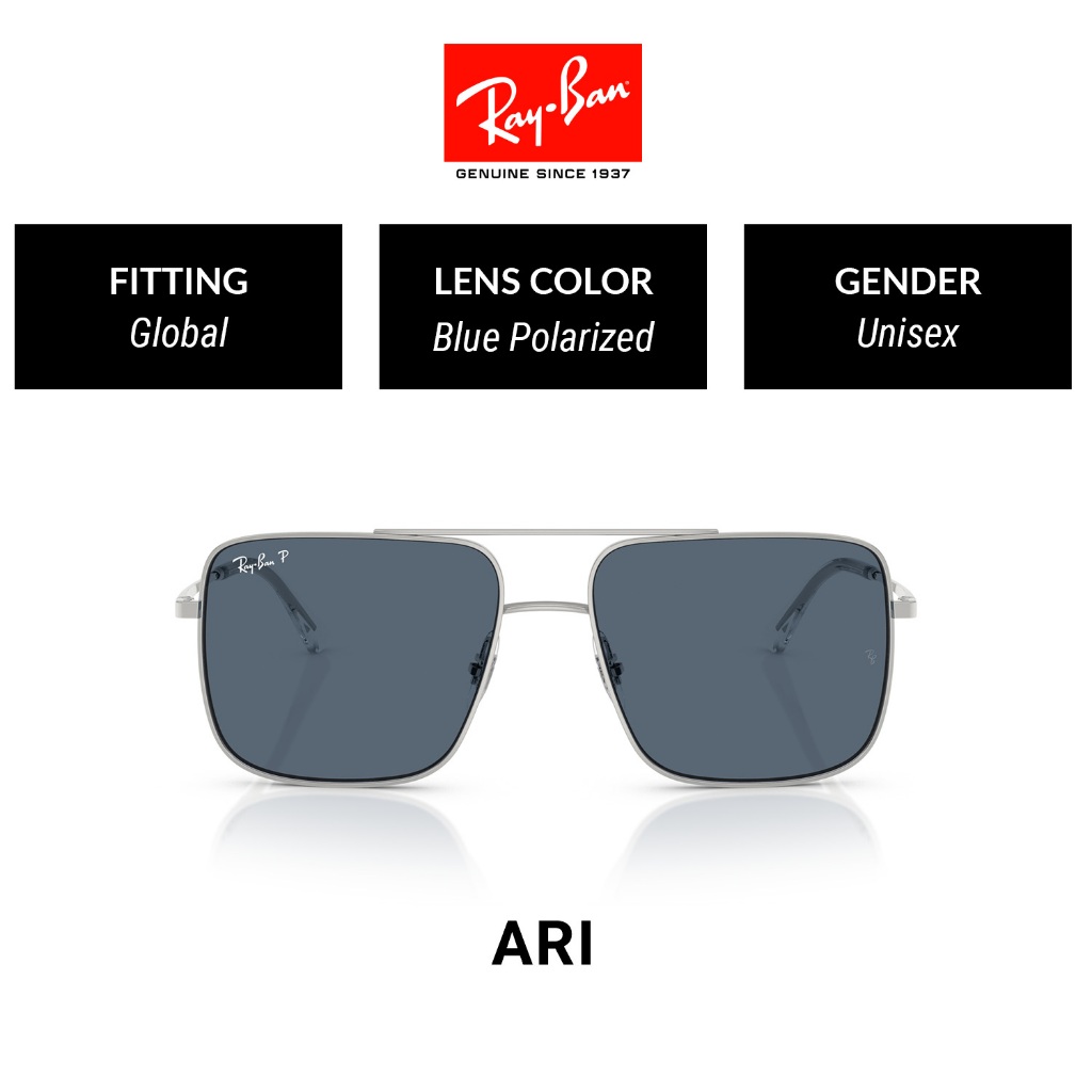 RAY-BAN ARI TRUE - RB3758 003/2V แว่นกันแดด