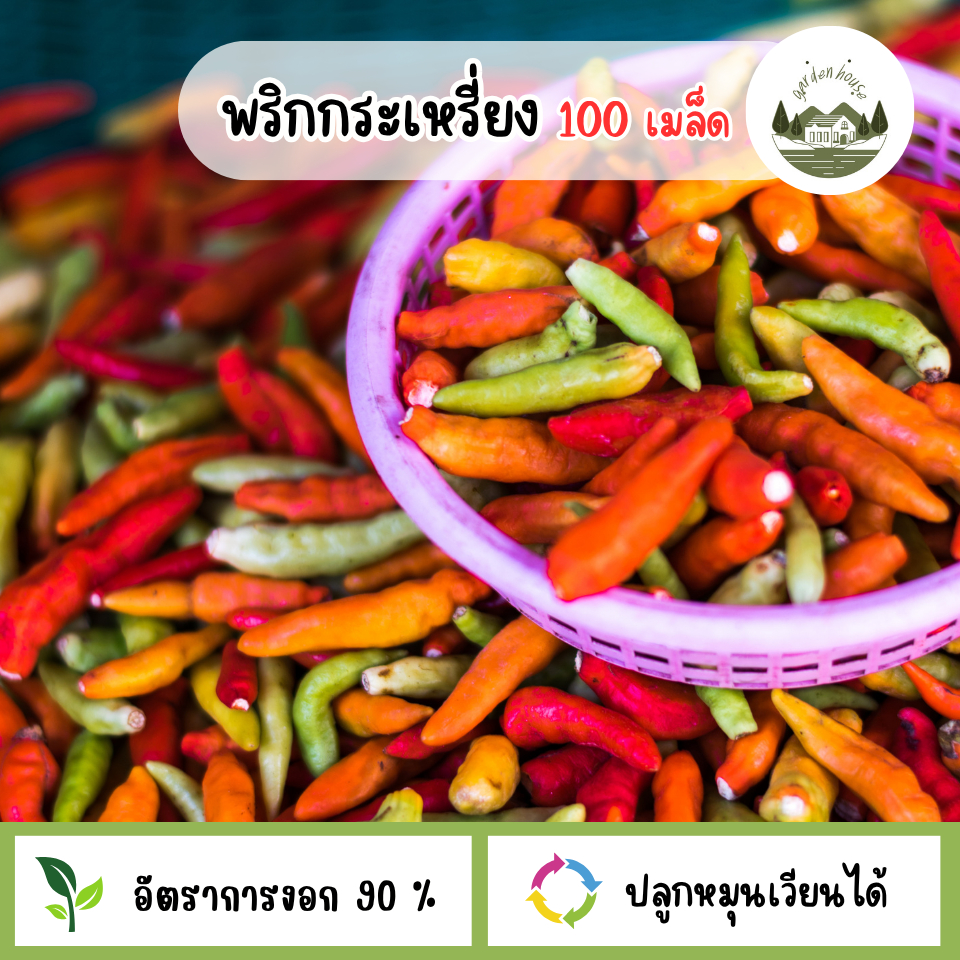 พริกกระเหรี่ยง 100 เมล็ด