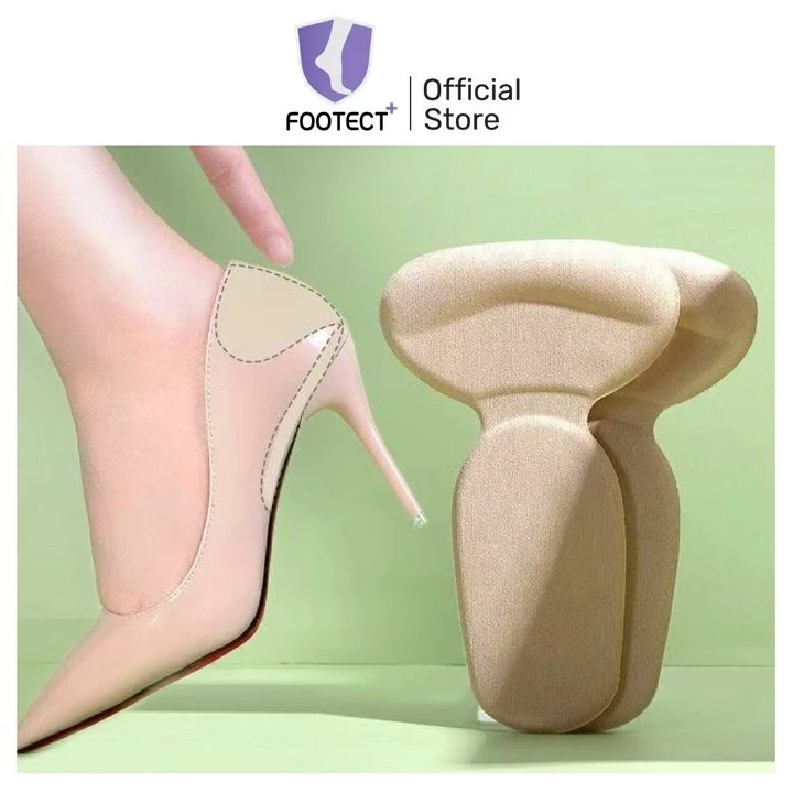 FOOTECT ผู้ติดตามใหม่ลด10% แผ่นกันกัด แผ่นฟองน้ำรองส้นเท้า กันรองเท้าหลวม รองเท้ากัด กาวบุเต็มแผ่นเหนียว ติดทน หนา YF03