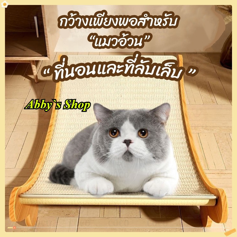 ที่ลับเล็บเปลนอน ที่นอนแมว ขนาดใหญ่ กระดานลับเล็บแมว แผ่นข่วน